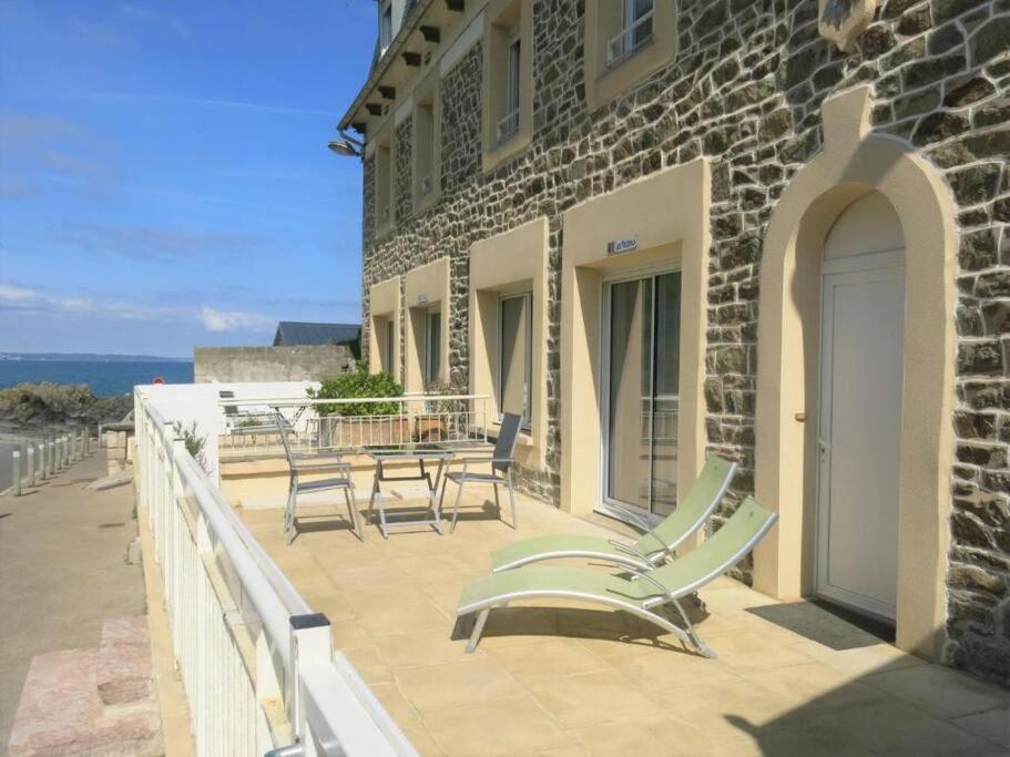 Appart' Avec Grande Terrasse Vue Mer -50M Plage Et Du Sentier De Randonnee Плангенуаль Экстерьер фото